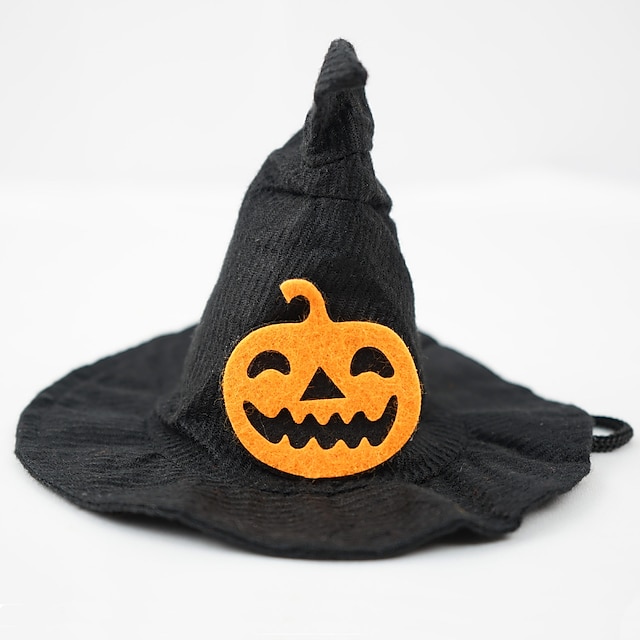  Hunder Katter Bandana og hatt til hund Cosplay Fest Morsom Vinter Pustende Myk Vaskbar Bekvem Fest Halloween Fritid / hverdag Festival Hundeklær for Bichon Frisé Pommeran ungt kjæledyr Sommerfugl
