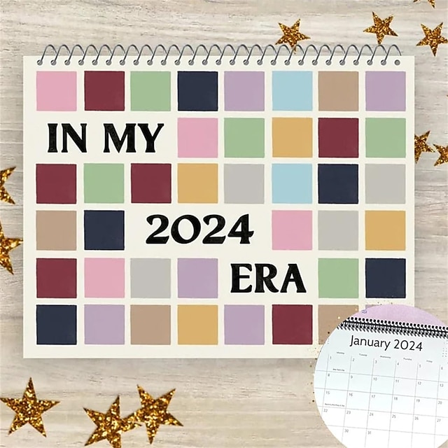  eras turnékalender 2024, 2024 väggkalender från jan. 2024 - dec. 2024, 11