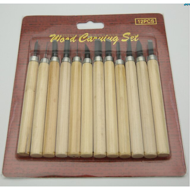 6/10/12pcs Wood Carving Set Wood Carving Tools Sculpting Kit Hand Wood ...