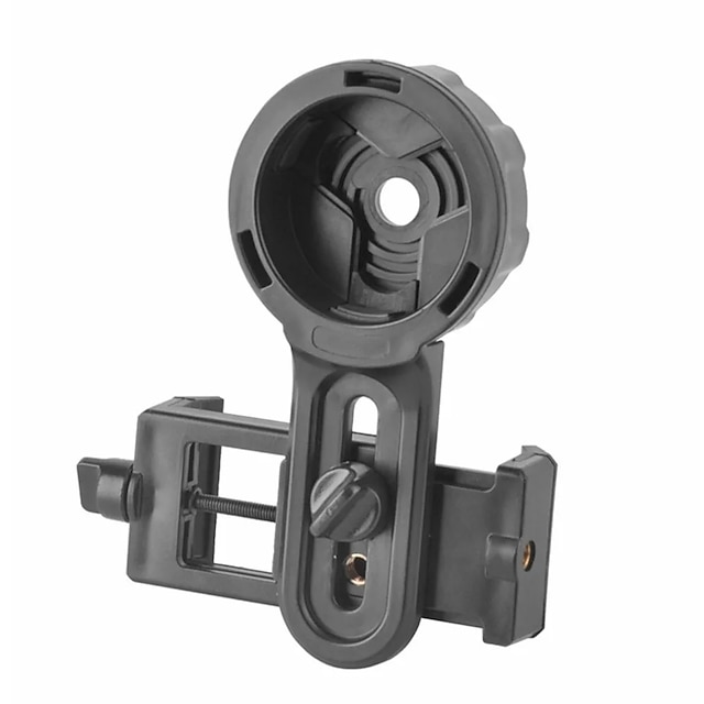  Universal Phone Lens Photography Adapter Mount Adjustable Phone Clip Bracket Telescope Phone Adapter for Binoculars Monocular
