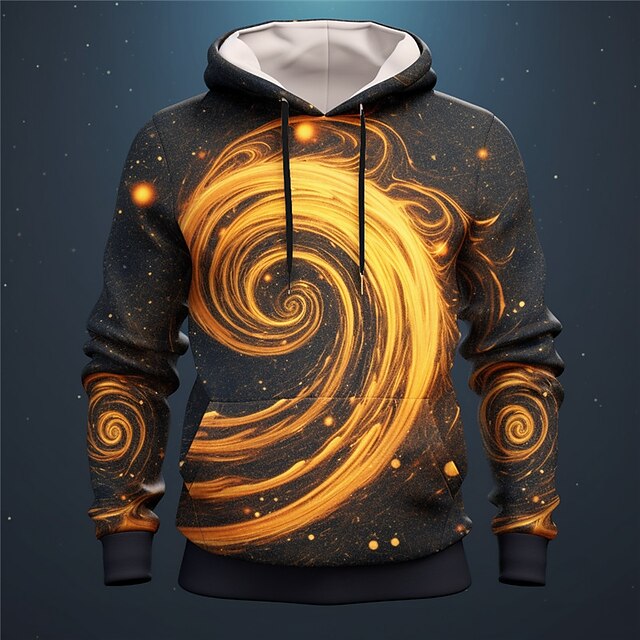 Damen Pullover Mit Geometrischem Druck - Baumwolle Sweatshirt Langarm Bequem