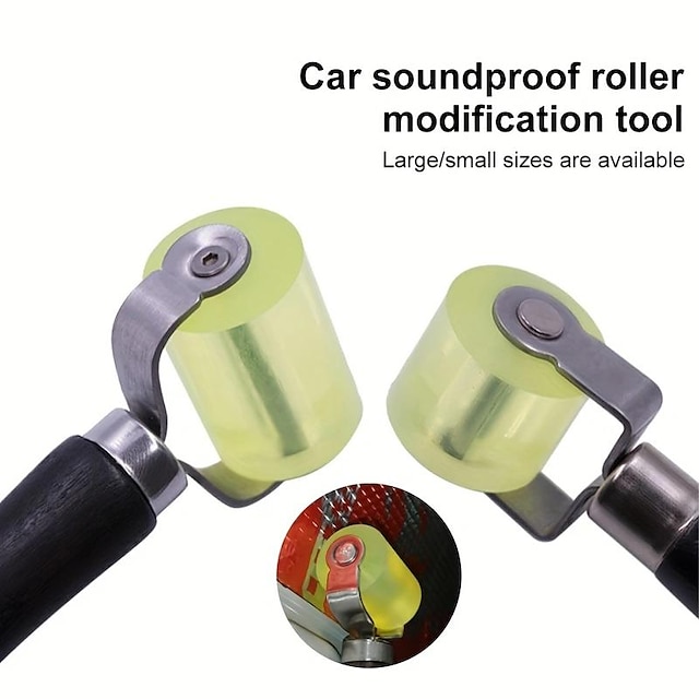  Instrument de izolare fonică a mașinii de 30/50 mm: rolă de amortizare a sunetului auto pentru reducerea maximă a zgomotului