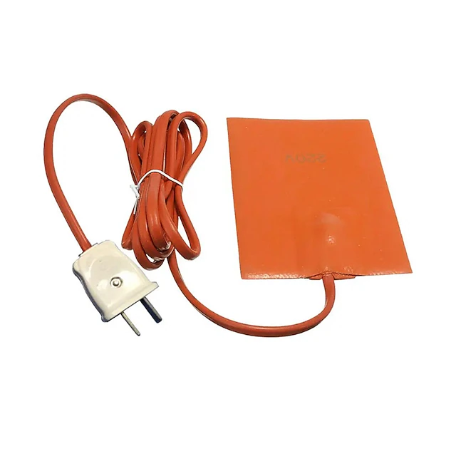 Car Engine Oil Pan Sump Tank Heater Pad 250W Silicone oil heating Pad Engine Oil Tank Wear Protect With EU US UK Plug 110-220V 8