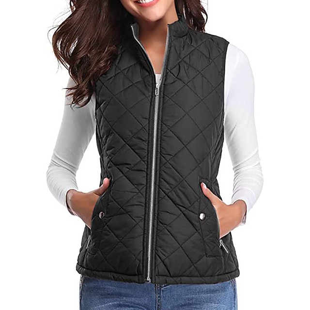 Women's Hiking Vest Sleeveless Top Outdoor Thermal Warm Quick Dry ...