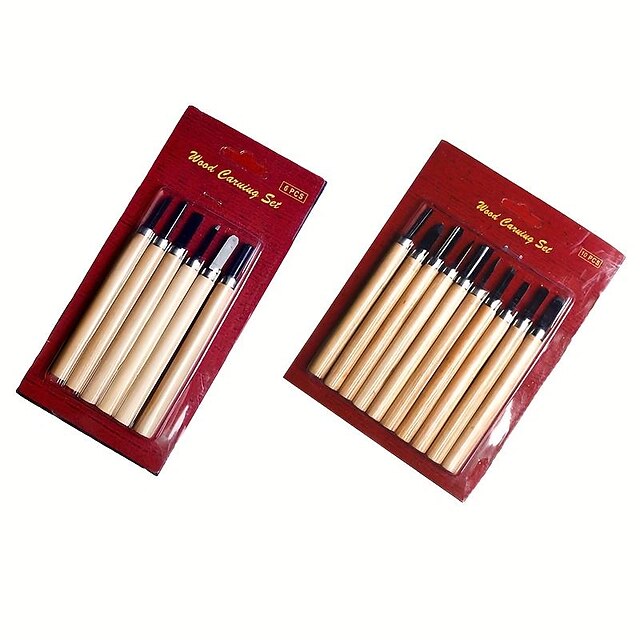 6/10/12pcs Wood Carving Set Wood Carving Tools Sculpting Kit Hand Wood ...