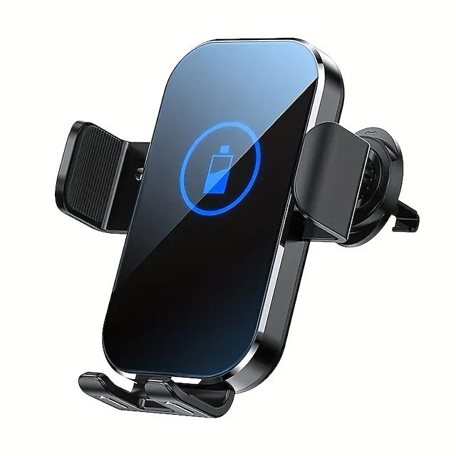  Auto-Clamping Wireless Car Charger Car Mount 15W/10W/7.5W Fast Charging Air Vent Car Phone Mount Compatible With IPhone 151413Pro MaxMiniXS MaxXRXS78 PlusSamsung Galaxy Series Etc