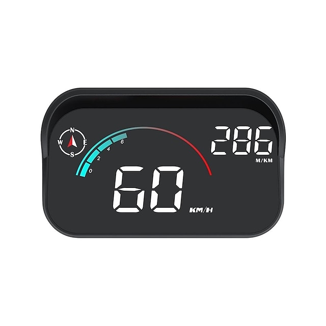  Majesun Accurate M22 Real-time Driving Information with Car Electronics Digital Speedometer Universal GPS Overspeed Alert Suitable for All Vehicles