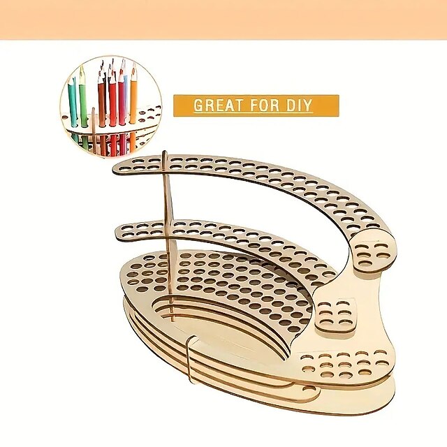 Hobby Paint Brush Holder – Desk Organiser For Vallejo, AK, GW Paints, By Daemonscape