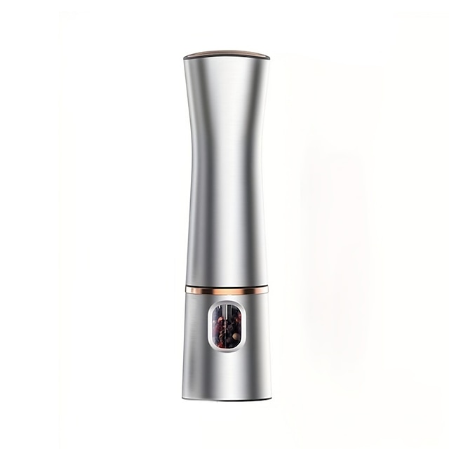  Stainless Steel Electric Pepper Grinder Pepper Mill Grinding Bottle