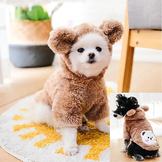  Haustier warmer Teddybär Kostüm Hund & Katzen-Haustierkostüme