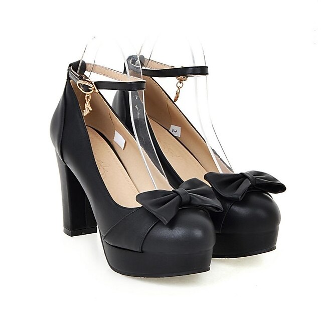 Chic Platform Heels for Women – Elegant Bow-Knot Design & Comfortable All-Day Wear