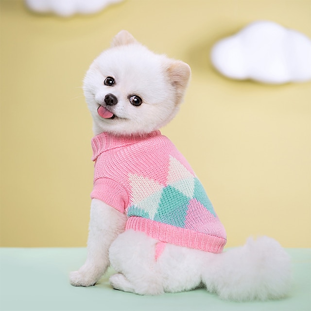  Hunde Katte Bluser Jumper Sød Stil Afslappet Vinter Varm Åndbart Blød Vaskbar Bekvem udendørs Afslappet / Hverdag Hundetøj for Bichon Frisé Pommeraner små kæledyr Sommerfugl Small