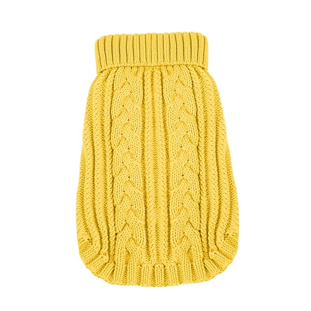  Cachorros Gatos Súeters Pulôver Vintage Casual Inverno Quente Respirável Macio Lavável Confortável Ao ar livre Casual / Diário Roupas para cães for Bichon Frise Pomerânia Animais de Pequeno Porte