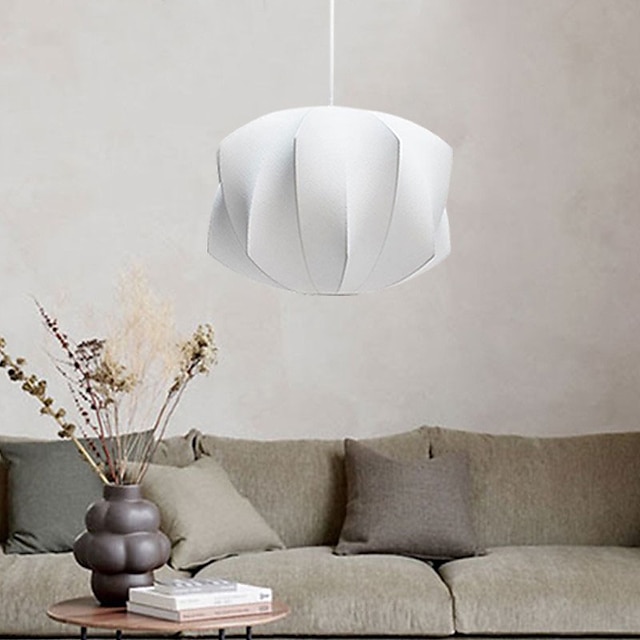  Lámpara colgante LED con forma de capullo, diseño de linterna para cafetería, restaurante, 110-240v