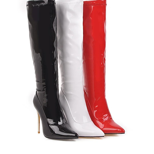 Women's Boots Valentines Gifts Sexy Boots Heel Boots Valentine's Day ...