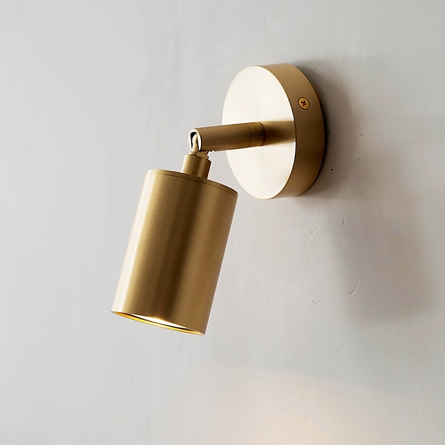  LED Wall Sconces Copper black Indoor Wall Light Fixtures for Bedroom Bathroom Hallway Doorway Stairway 110-240V