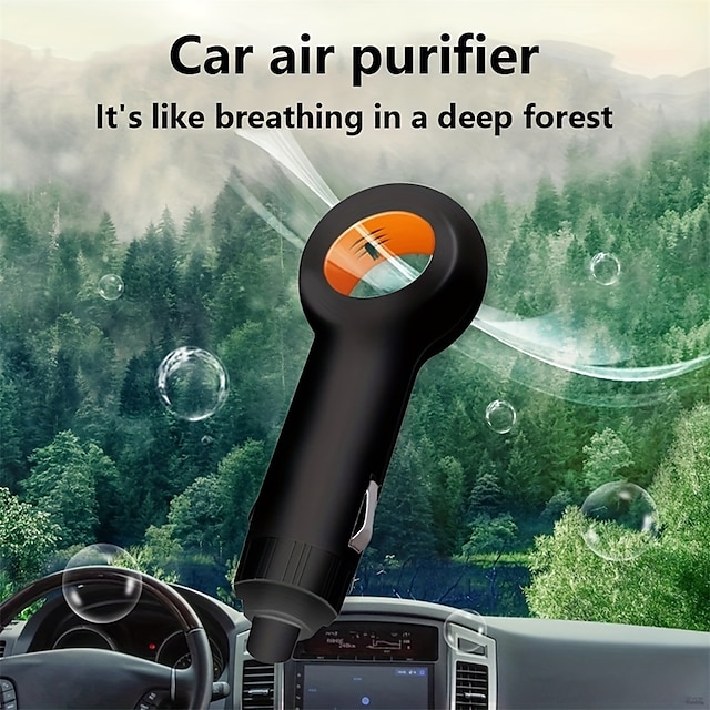  Novedades Portable small car negative ion air purifier para Coche Seguridad / Ecológica / Fresco USB 12 V