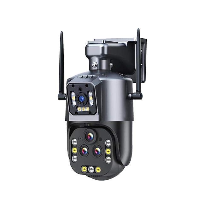  4k wifi ptz ultra ip מצלמת מעקב מצלמת אבטחה מרובעת עדשות 20x זום ai מעקב אוטומטי במעגל סגור וידאו ipc360