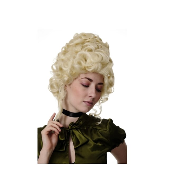 Lady Wig Theatre historic Renaissance Baroque Rococo Beehive Marie ...