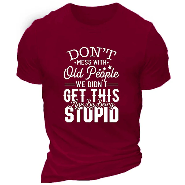 Men's Letter T Shirt Tee Top Cotton Short Sleeve Graphic Shirt Black Burgundy Army Green Comfortable Tee Sports Outdoor Holiday Fashion Designer Clothing 6