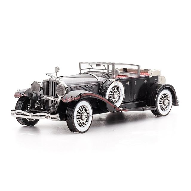  Aipin μεταλλικό μοντέλο συναρμολόγησης diy 3d παζλ 1935 dusenberg j-type classic μοντέλο αυτοκινήτου