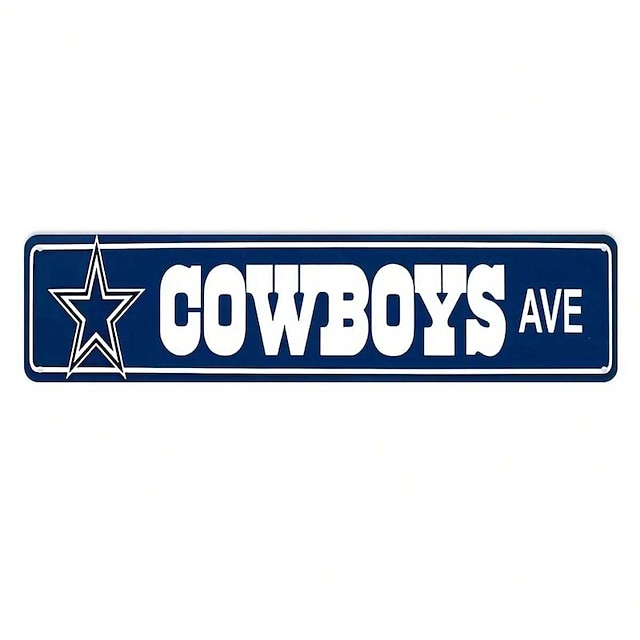 1pc Cowboys metallo segnale stradale decorazione novità alluminio metallo segno vintage antico placca per bar uomini grotta casa camera da letto decorazione della parete 4 pollici x 16 pollici/10 cm x