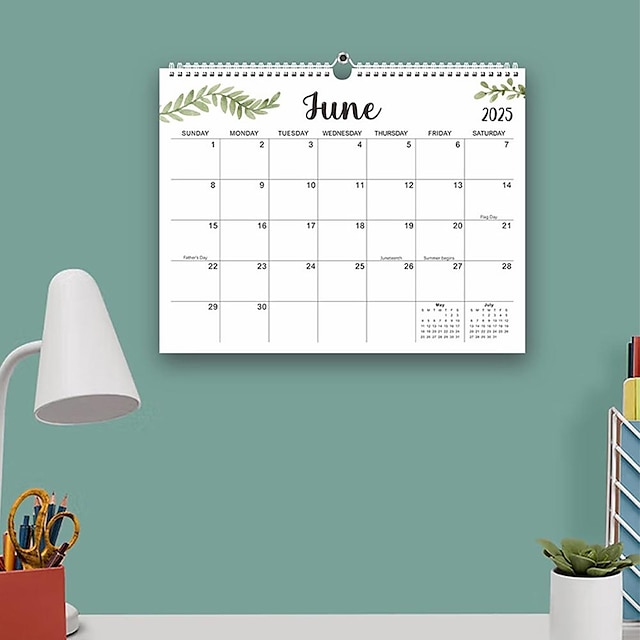 1PC Calendar 2024-2025 -18 Month Wall Calendar from Jan 2024- June 2025 ...