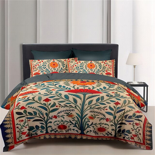 Sheet Pillowcase & Duvet Cover Set Pastoral Bedding Set Modern Bed Linens  Bedclothes