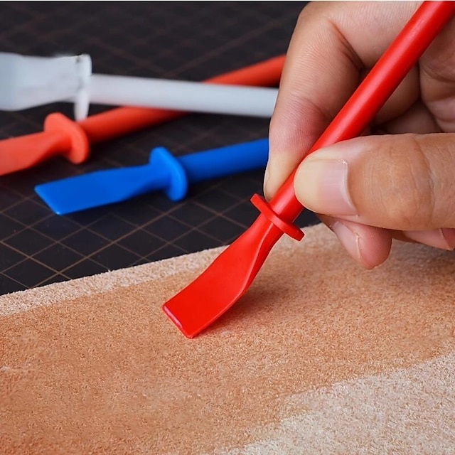  limspredere, påføring af polypropylenlimsmørestifter, maleskrabere til håndlavet værktøj til gør-det-selv kunstlæder