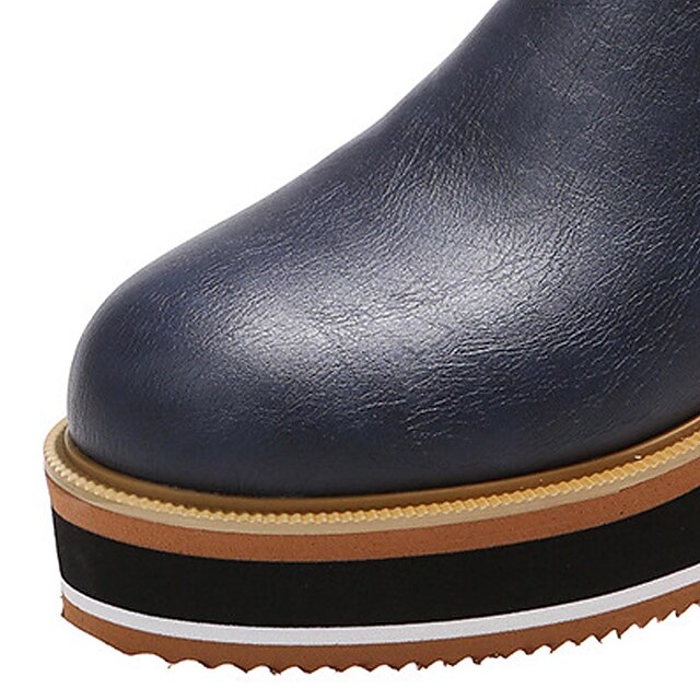 Trend4us Women's Chic Platform Ankle Boots