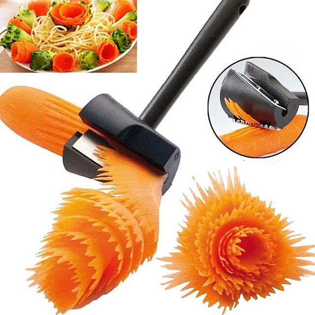  Spiral Vegetable Slicer - Multifunctional Kitchen Tool for Fruits and Vegetables - Perfect Gift for Moms and Women on Mother's Day