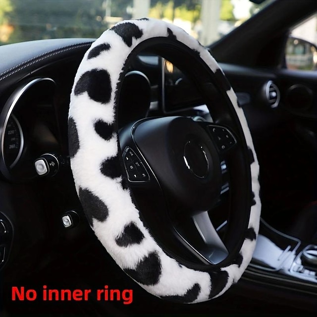 άνετο μαλακό αγάπη βελούδινο αυτοκίνητο χωρίς εσωτερικό δαχτυλίδι κάλυμμα τιμονιού προμήθειες αυτοκινήτου για γυναίκες