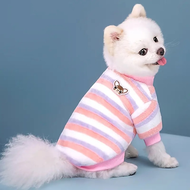  Câini Pisici Hanorca Modă Casual Iarnă Cald Respirabil Απαλό Lavabil Comfortabil În aer liber Casul / Zilnic Îmbrăcăminte pentru câini for Bichon Frise Pomeran un Animalut Fluture Small