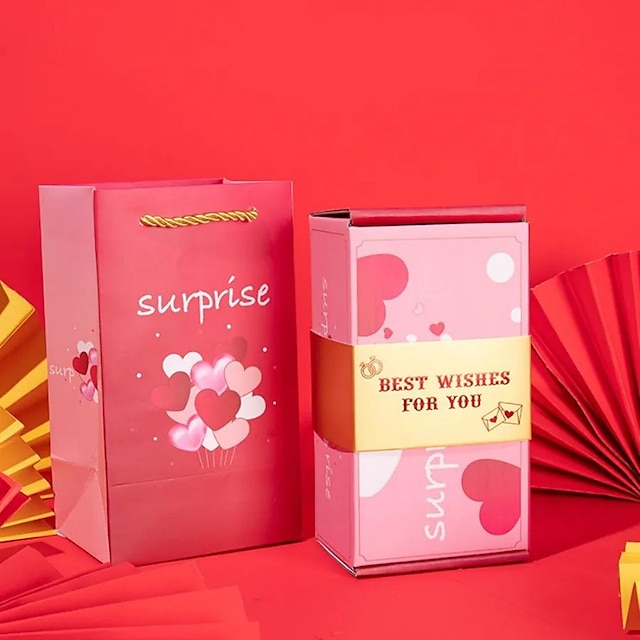 Surprise Gift Box Explosion 2024 Newly Valentine's Day Surprise Gift