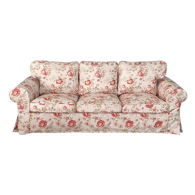 Ektorp 3 Seater Sofa Cover, Ektorp Couch Cover with 3 Cushion Cover and