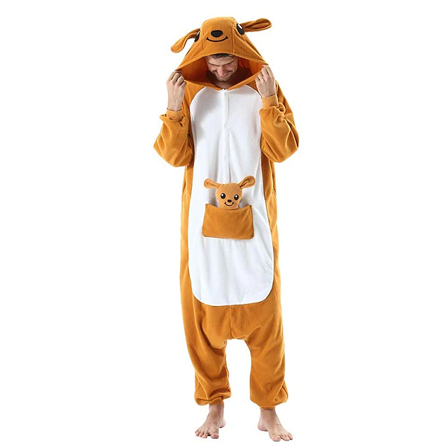 Adult Onesie Animal Halloween Cosplay Costume One Piece Pajamas for Women and Men 7