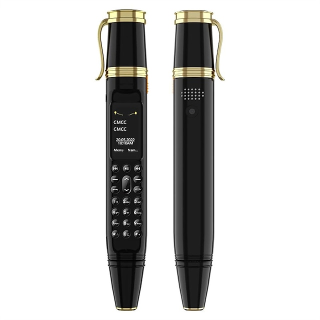 k07 plus mini matkapuhelin kynä dual sim kamera tuuletin bluetooth kellotaulu radionauhuri maaginen ääni matkapuhelin pitkä valmiusaika