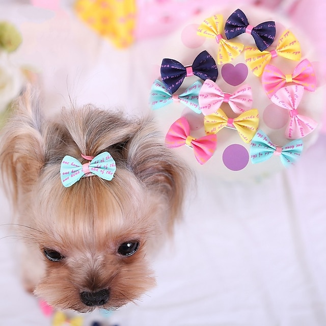  Pet Accessories Pet Dog Hair Clip Headdress Pet Headdress