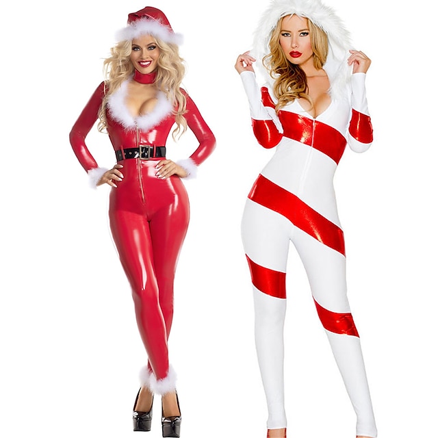 Santa Claus Mrs.Claus Sexy Christmas Costumes Bodysuits Onesies