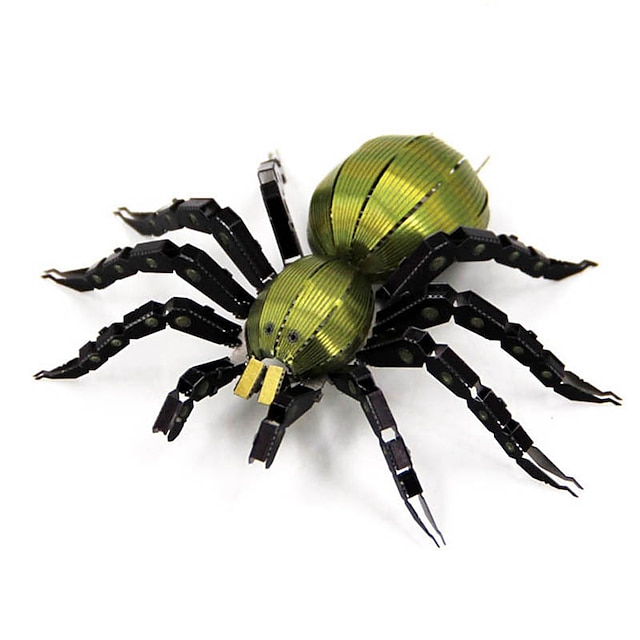  Aipin μεταλλικό μοντέλο συναρμολόγησης diy τρισδιάστατο παζλ έντομο λιβελλούλη σκορπιός μαντίς κέρατο ελαφιού σκουλήκι λύκος αράχνη μοντέλο κυπρίνος