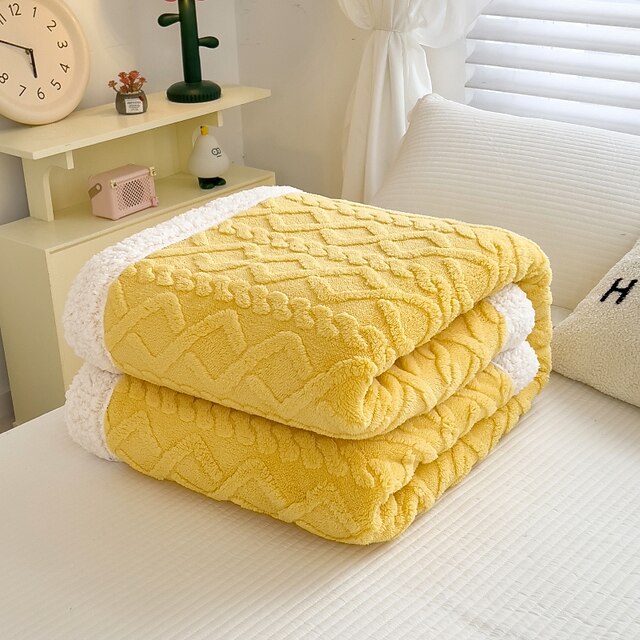 Sherpa Fleece Blanket Sage Green,Soft Cozy Plush Fluffy Flannel Thick