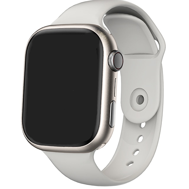  DS9 Montre intelligente 1.96 pouce Smartwatch Montre Connectée 4G Podomètre Moniteur de Fréquence Cardiaque Calendrier Compatible avec Invalide Femme Hommes Mode Mains-Libres Rappel de Message Suivi