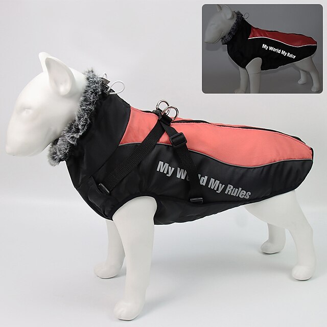  Hund Katt Kappor Jakke Mode party Vinter Reflekterande Vattentät Varm Tvättbar Bekväm Jul Utomhus Ledigt / vardag Hundkläder for Bichon Frisé Pommeran valpen eller det lilla husdjuret Fjäril Small