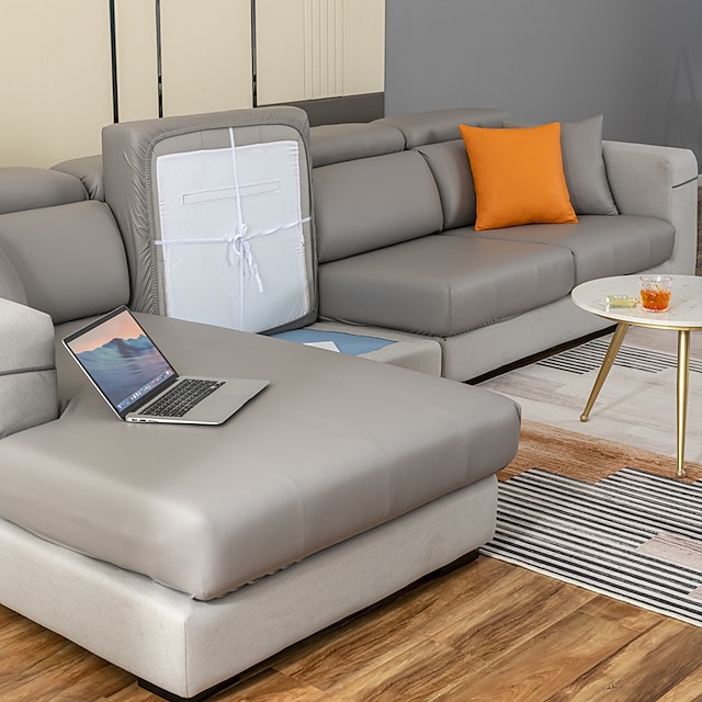  100% Waterproof Magic Sofa Cover for Dogs Pet, Stretch Couch Covers Anti Scratch Furniture Protector, Cushion Slipcover for Armchair, Sectional, 3 Seater(Not Sold By A Set)