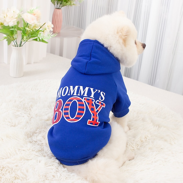  Cachorros Gatos Camisola com Capuz Esporte & lazer Casual Inverno Quente Respirável Macio Lavável Confortável Ao ar livre Casual / Diário Roupas para cães for Bichon Frise Pomerânia Animais de