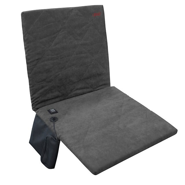 Global Phoenix Portable Heated Seat Cushion with 3 Temperature Levels Foldable USB Plug Powered Heating Pad for Outdoor Winter Car Camping Fishing - Grey