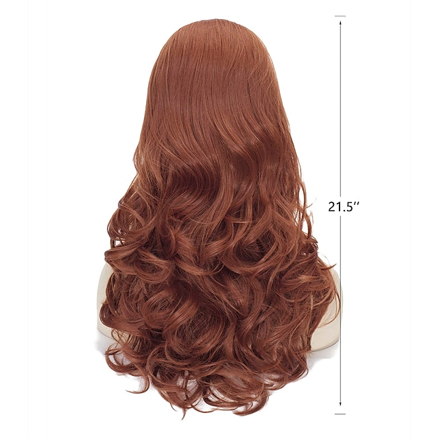Adult Women's Guinevere Brown Wig