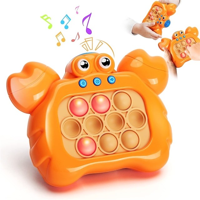  quick push spil pop spil it fidget legetøj lyser op mønster popping spil puslespil maskine anti-angst autisme sanselegetøj til børn voksne