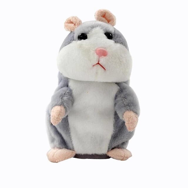 talende hamster plys legetøj optagelse hamster elektrisk hamster. en optagelse, der kan lære at tale. nikkende hamster lille mus elektrisk legetøj