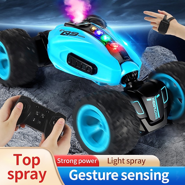  Gesture Sensing Remote Control Twisting Car Luminous Wheel Deformation High-Speed Climbing Car RC Car Stunt Car Game 2278
